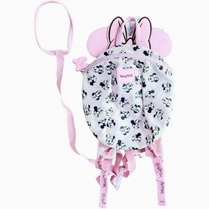 Disney Primark Girls Minnie Mouse Miniature Pink Backpack. NEW.